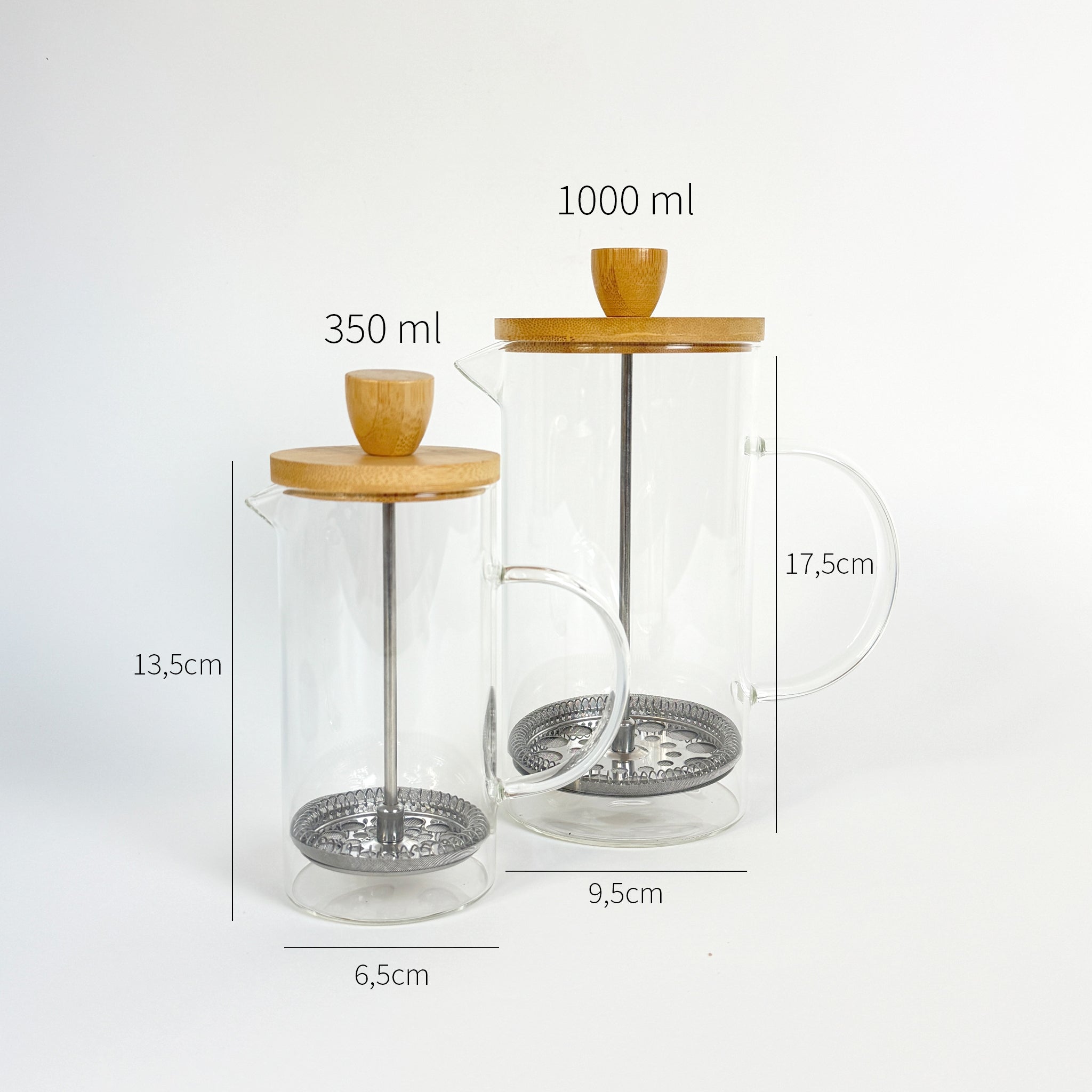 French Press in 2 verfügbaren Größen